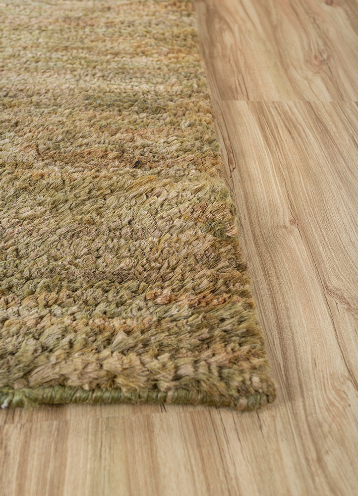 hula gold jute and hemp hand knotted Rug - Corner hula gold jute and hemp hand knotted Rug - Corner