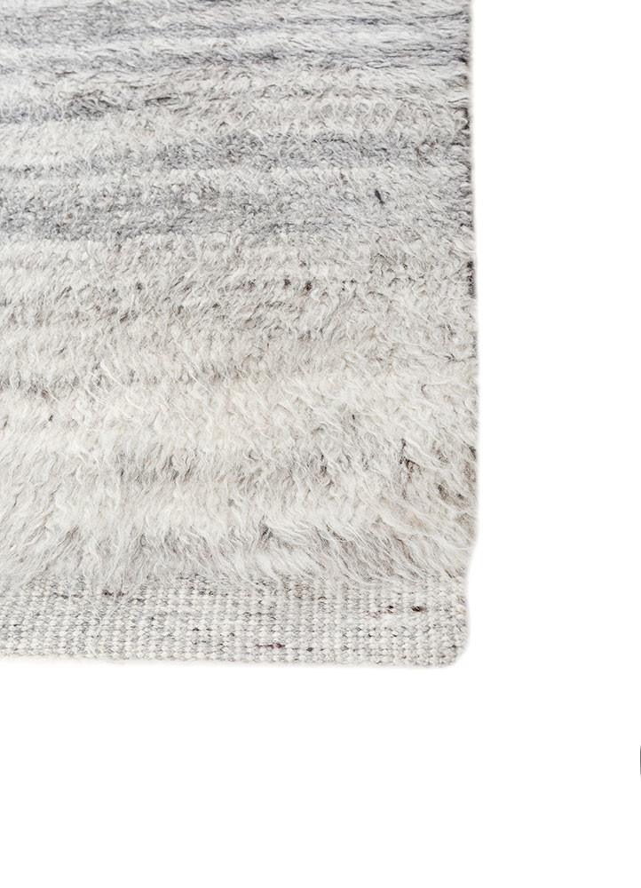 uvenuti ivory wool hand knotted Rug - Corner uvenuti ivory wool hand knotted Rug - Corner
