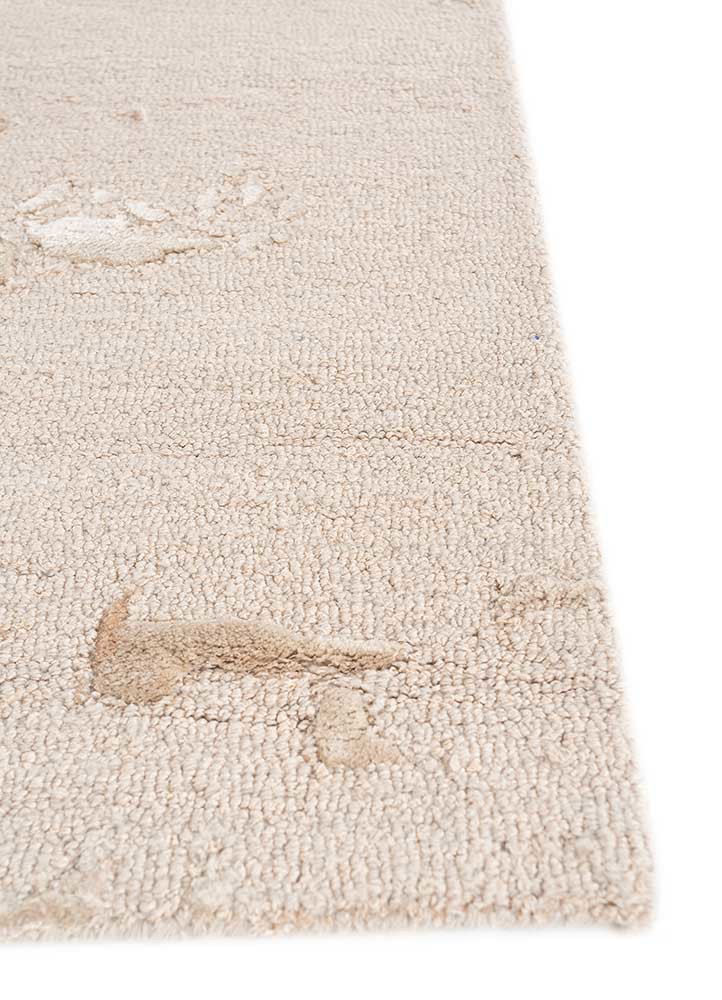 genesis ivory wool and viscose hand tufted Rug - Corner genesis ivory wool and viscose hand tufted Rug - Corner