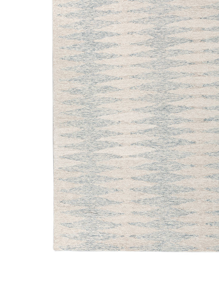 modo ivory wool hand tufted Rug - Corner modo ivory wool hand tufted Rug - Corner