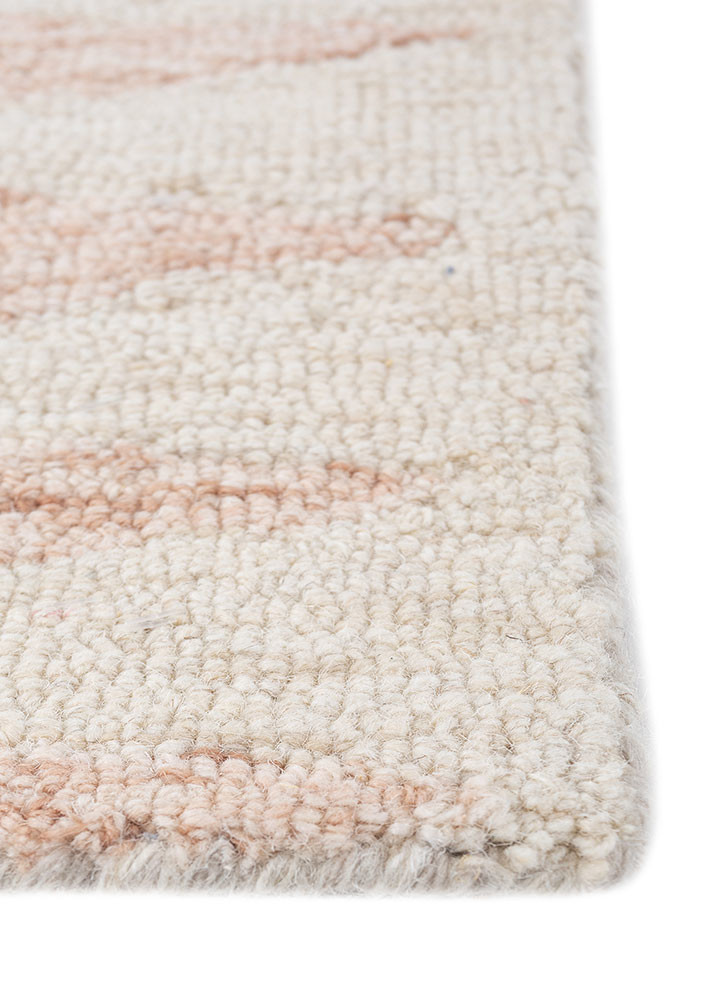 modo ivory wool hand tufted Rug - Corner modo ivory wool hand tufted Rug - Corner
