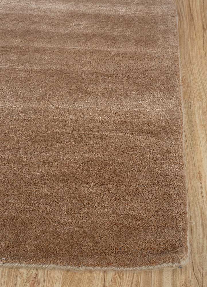 caliedo beige and brown wool and viscose hand tufted Rug - Corner caliedo beige and brown wool and viscose hand tufted Rug - Corner