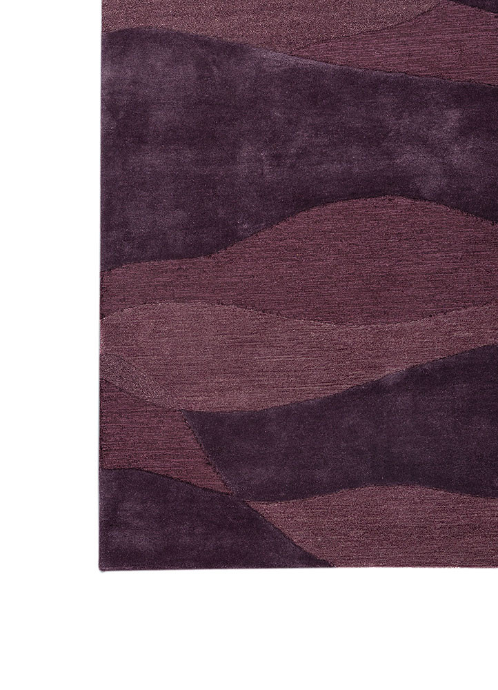 cera pink and purple wool and viscose hand tufted Rug - Corner cera pink and purple wool and viscose hand tufted Rug - Corner