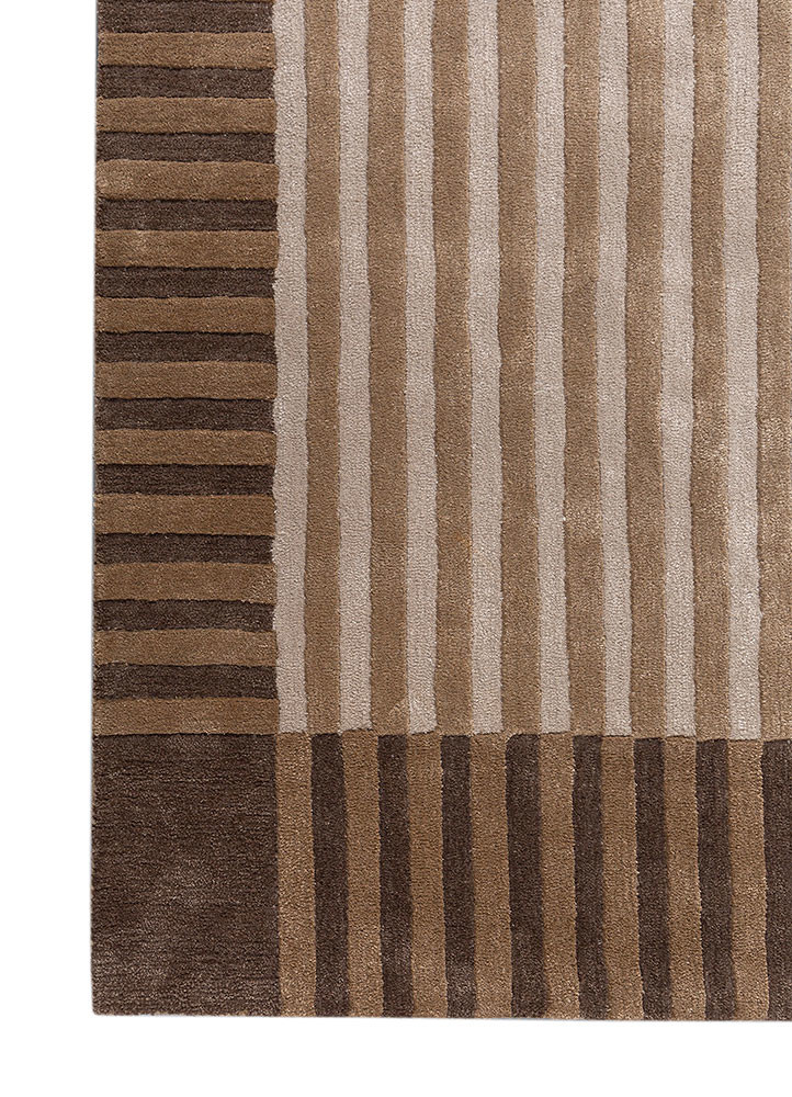 caliedo ivory wool and viscose hand tufted Rug - Corner caliedo ivory wool and viscose hand tufted Rug - Corner