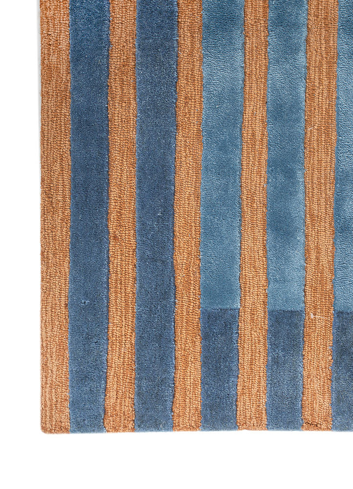 caliedo red and orange wool and viscose hand tufted Rug - Corner caliedo red and orange wool and viscose hand tufted Rug - Corner