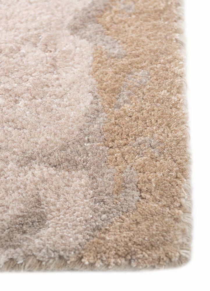genesis ivory wool and viscose hand tufted Rug - Corner genesis ivory wool and viscose hand tufted Rug - Corner