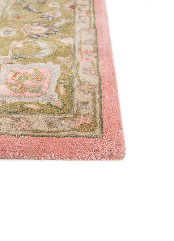 Kasbah Pink & Purple Hand Tufted Wool & Viscose Rugs - Top-1504(Cs