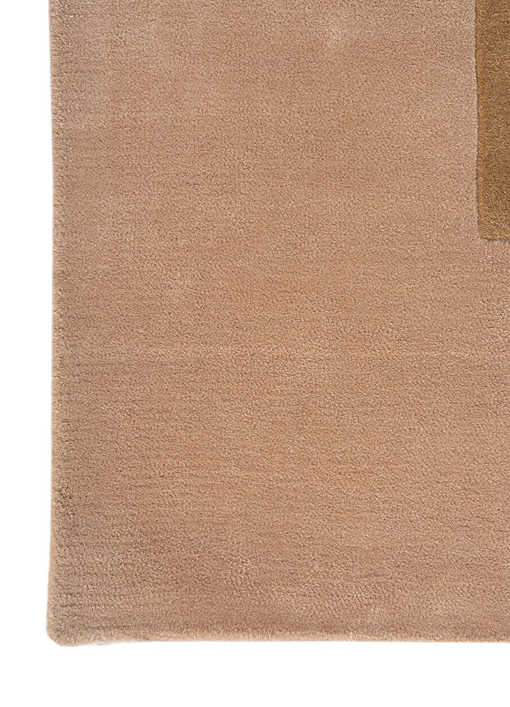 cera red and orange wool and viscose hand tufted Rug - Corner