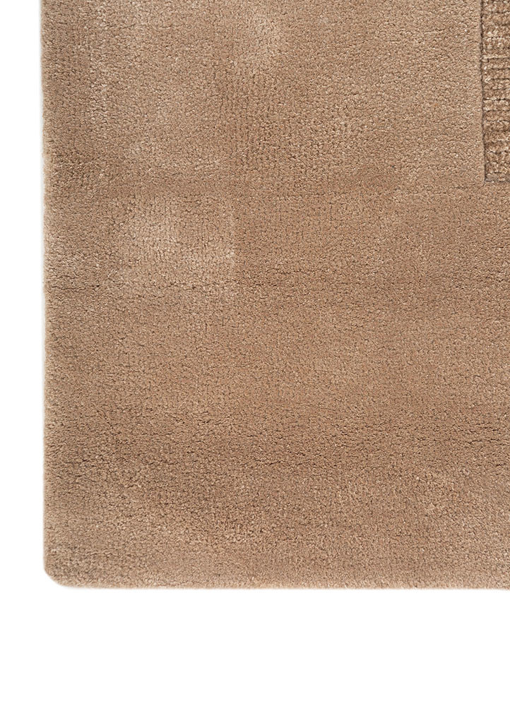 cera beige and brown wool and viscose hand tufted Rug - Corner cera beige and brown wool and viscose hand tufted Rug - Corner