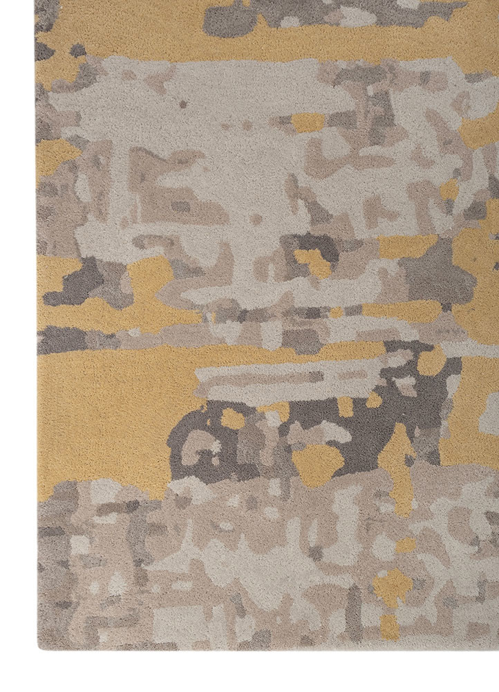 genesis grey and black wool hand tufted Rug - Corner genesis grey and black wool hand tufted Rug - Corner