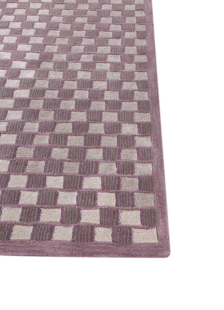 wild wanderlust ivory wool and viscose hand tufted Rug - Corner