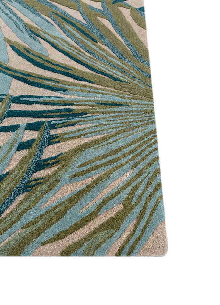 hacienda ivory wool and viscose hand tufted Rug - Corner hacienda ivory wool and viscose hand tufted Rug - Corner