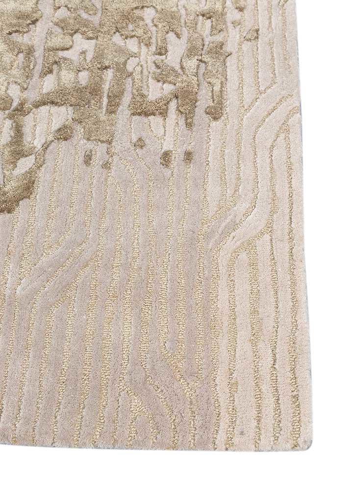 adrift green wool and viscose hand tufted Rug - Corner adrift green wool and viscose hand tufted Rug - Corner