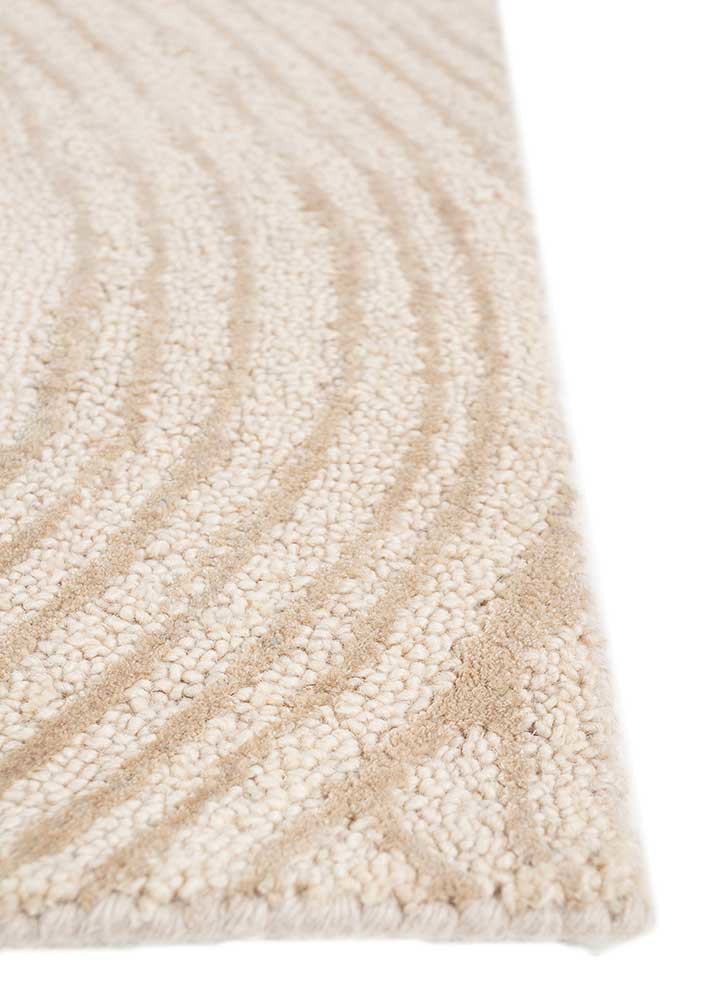 modo ivory wool and viscose hand tufted Rug - Corner modo ivory wool and viscose hand tufted Rug - Corner