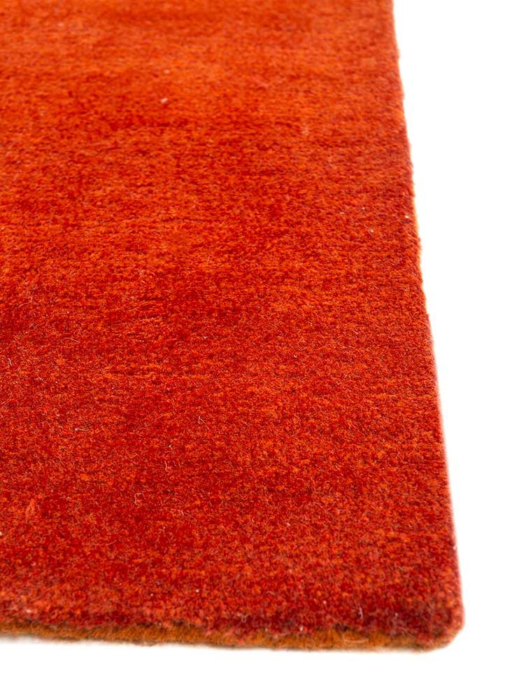 chroma gold wool hand tufted Rug - Corner