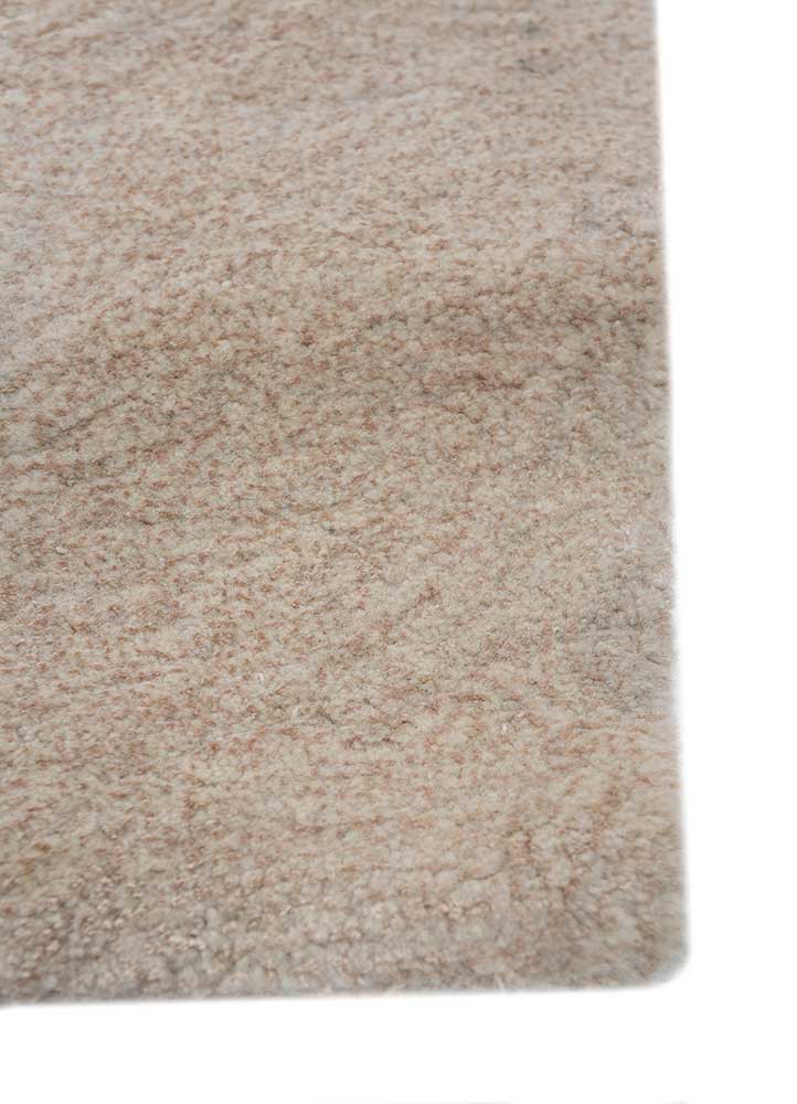 adrift gold wool and viscose hand tufted Rug - Corner