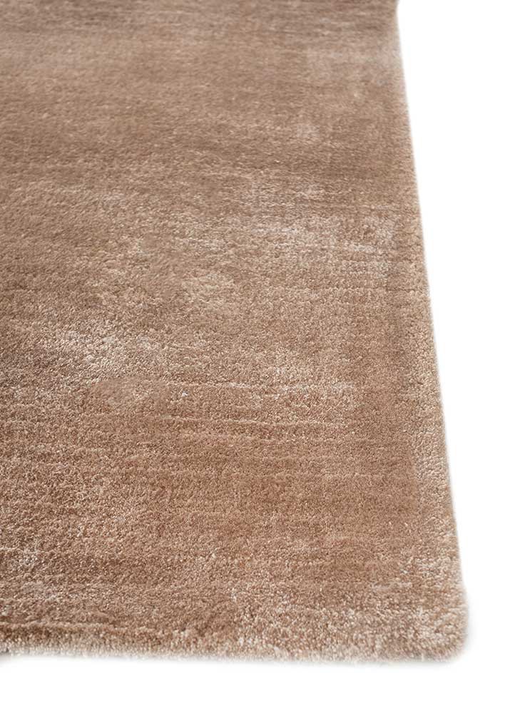 cera beige and brown viscose hand tufted Rug - Corner cera beige and brown viscose hand tufted Rug - Corner