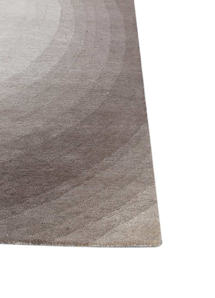 chroma gold wool hand tufted Rug - Corner