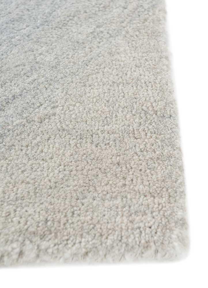 chroma blue wool hand tufted Rug - Corner chroma blue wool hand tufted Rug - Corner