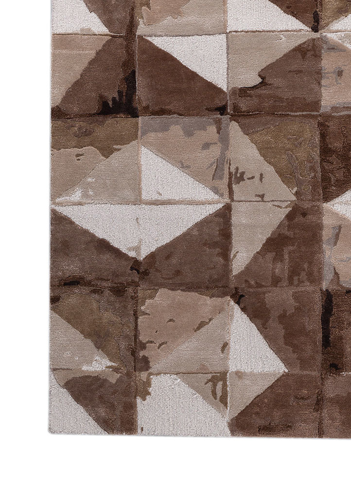 genesis ivory wool and viscose hand tufted Rug - Corner genesis ivory wool and viscose hand tufted Rug - Corner