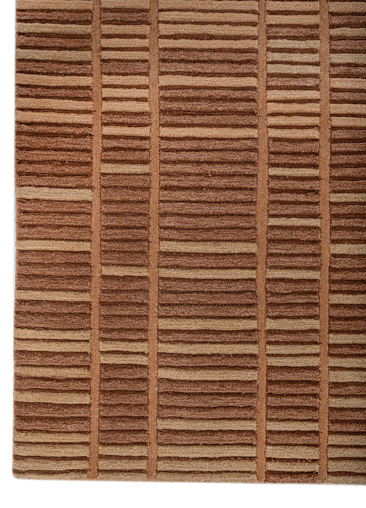 wild wanderlust gold wool hand tufted Rug - Corner wild wanderlust gold wool hand tufted Rug - Corner