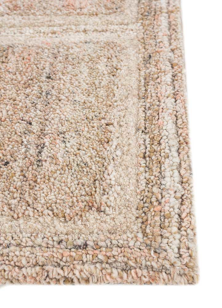 pathways multi wool and viscose hand tufted Rug - Corner