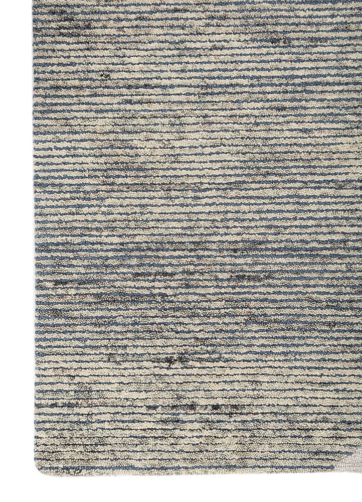 pathways ivory wool hand tufted Rug - Corner