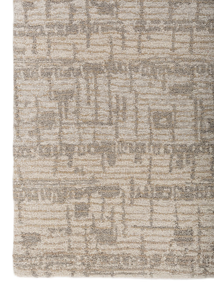 aprezo multi wool hand tufted Rug - Corner