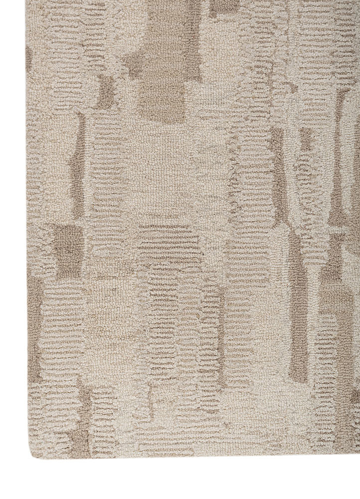 aprezo multi wool hand tufted Rug - Corner