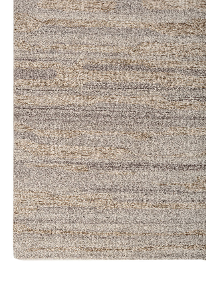 aprezo multi wool hand tufted Rug - Corner