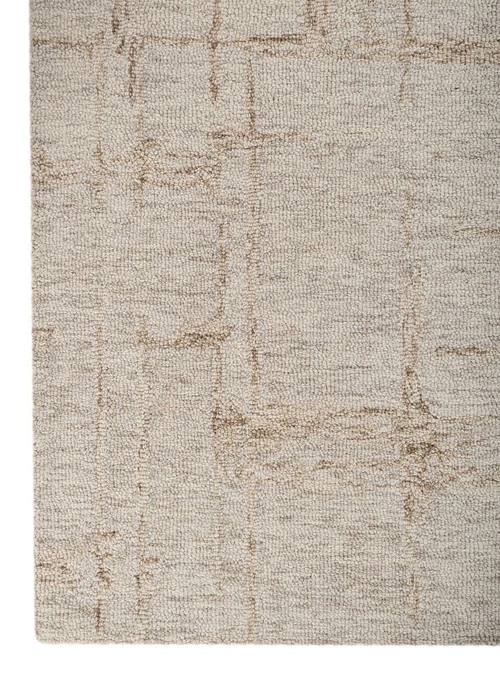 aprezo multi wool hand tufted Rug - Corner