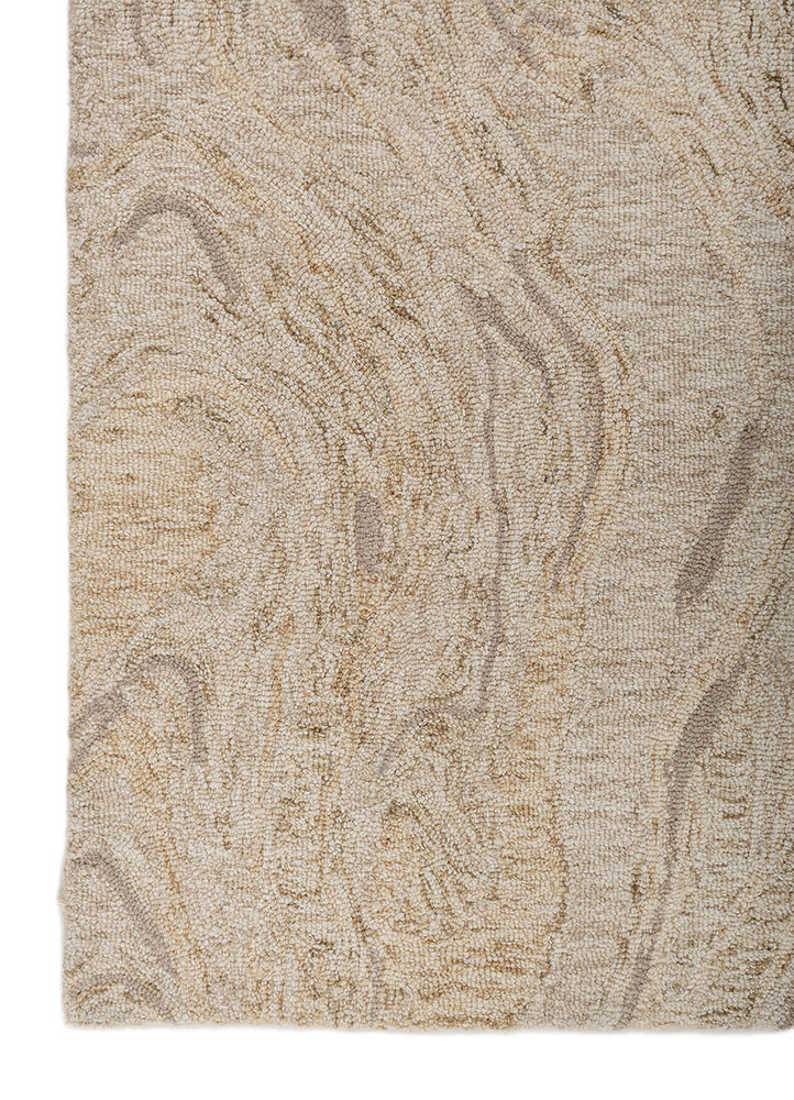 aprezo multi wool hand tufted Rug - Corner