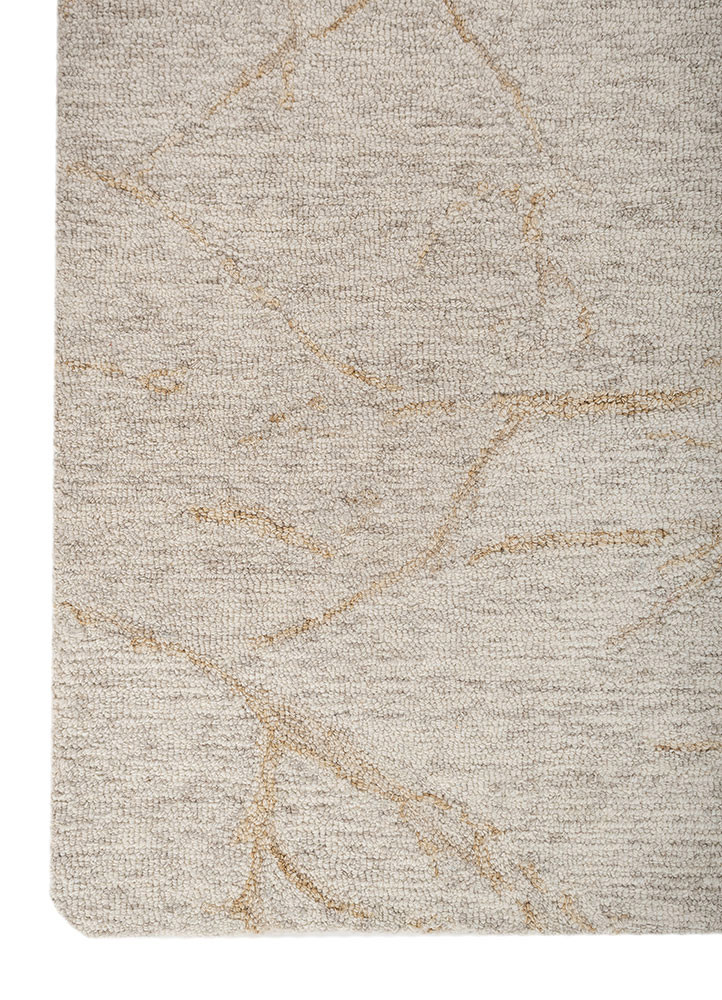 aprezo multi wool hand tufted Rug - Corner