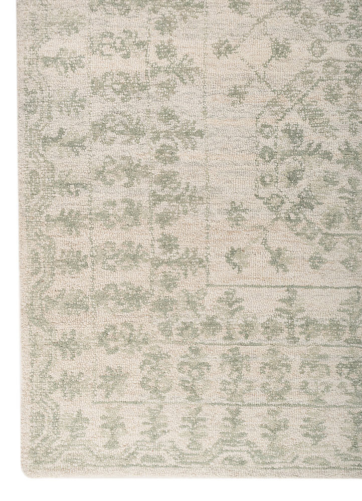 imara ivory wool hand tufted Rug - Corner imara ivory wool hand tufted Rug - Corner