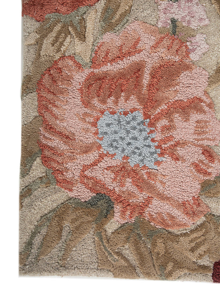 nebulora ivory wool and viscose hand tufted Rug - Corner nebulora ivory wool and viscose hand tufted Rug - Corner