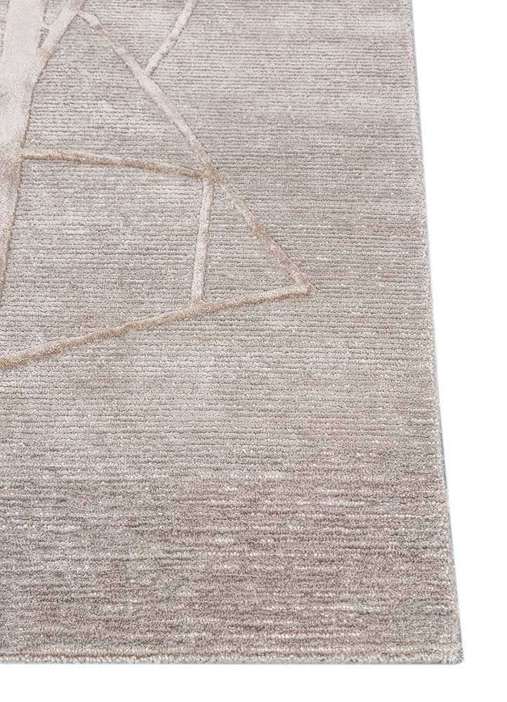 infini grey and black wool and viscose hand tufted Rug - Corner infini grey and black wool and viscose hand tufted Rug - Corner