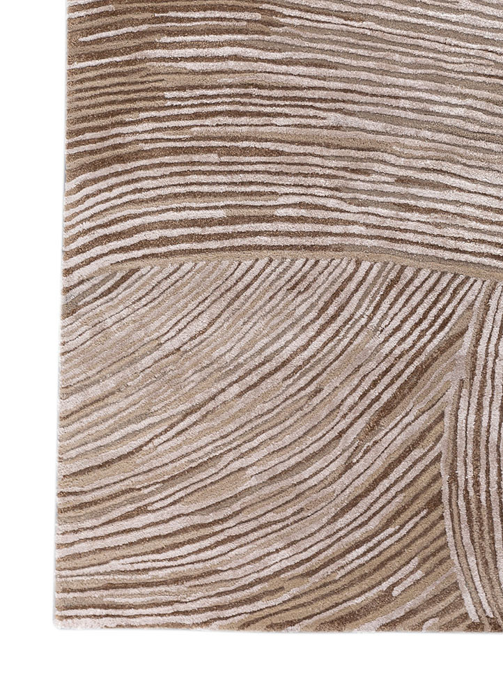 lucid ivory viscose hand tufted Rug - Corner lucid ivory viscose hand tufted Rug - Corner