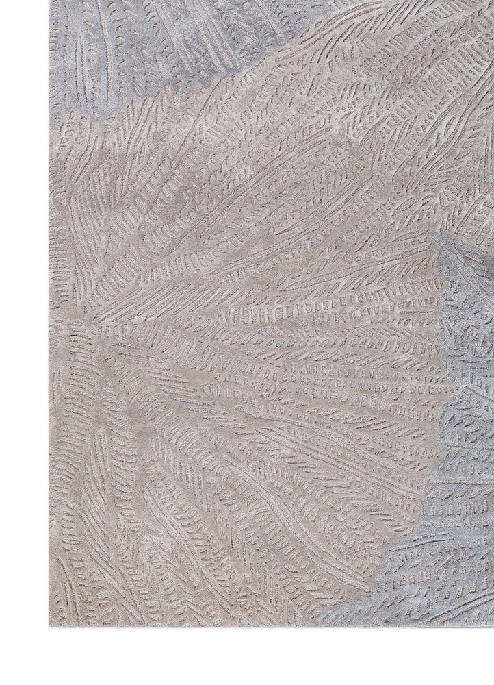 aurelia grey and black wool and viscose hand tufted Rug - Corner aurelia grey and black wool and viscose hand tufted Rug - Corner