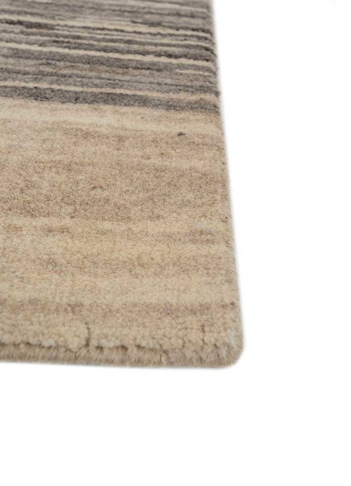 manifest ivory wool hand knotted Rug - Corner manifest ivory wool hand knotted Rug - Corner