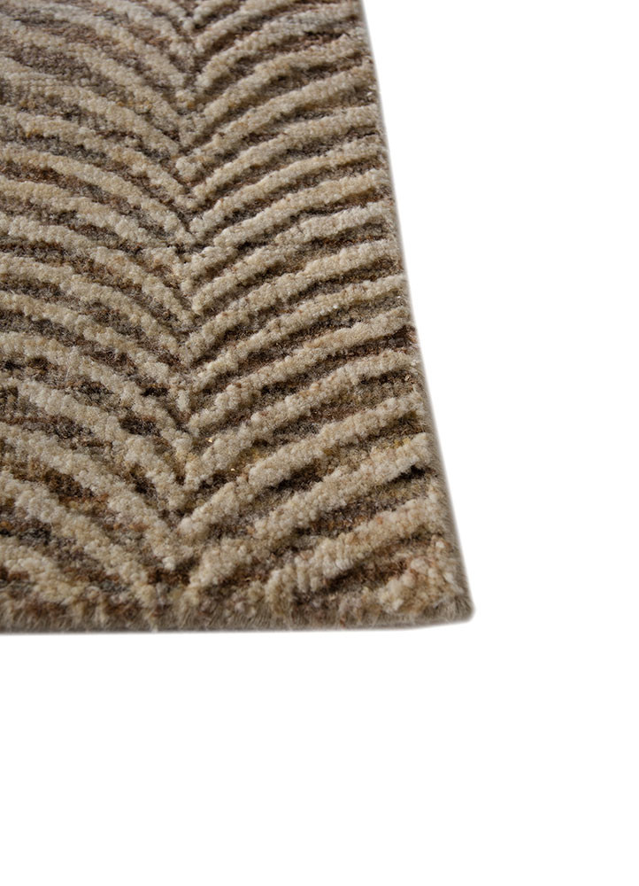 manifest ivory wool hand knotted Rug - Corner manifest ivory wool hand knotted Rug - Corner