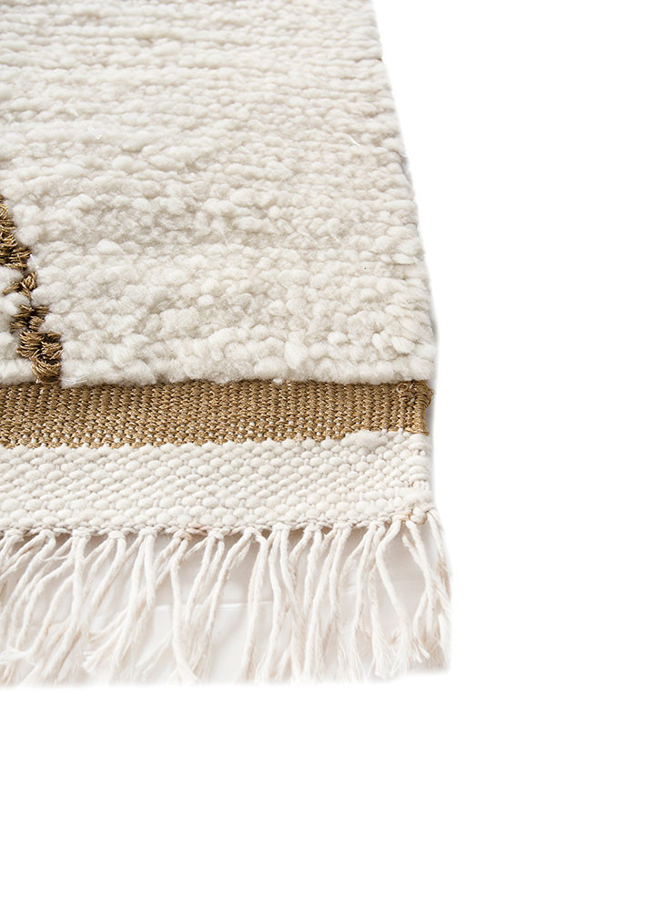Aprezo Ivory Hand Loom Wool Rugs - Tx-2428 - Jaipur Rugs US