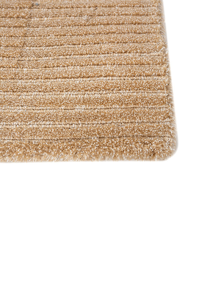 basis grey and black acrylic hand loom Rug - Corner