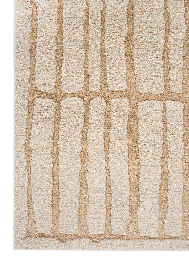 zuri ivory acrylic hand knotted Rug - Corner zuri ivory acrylic hand knotted Rug - Corner