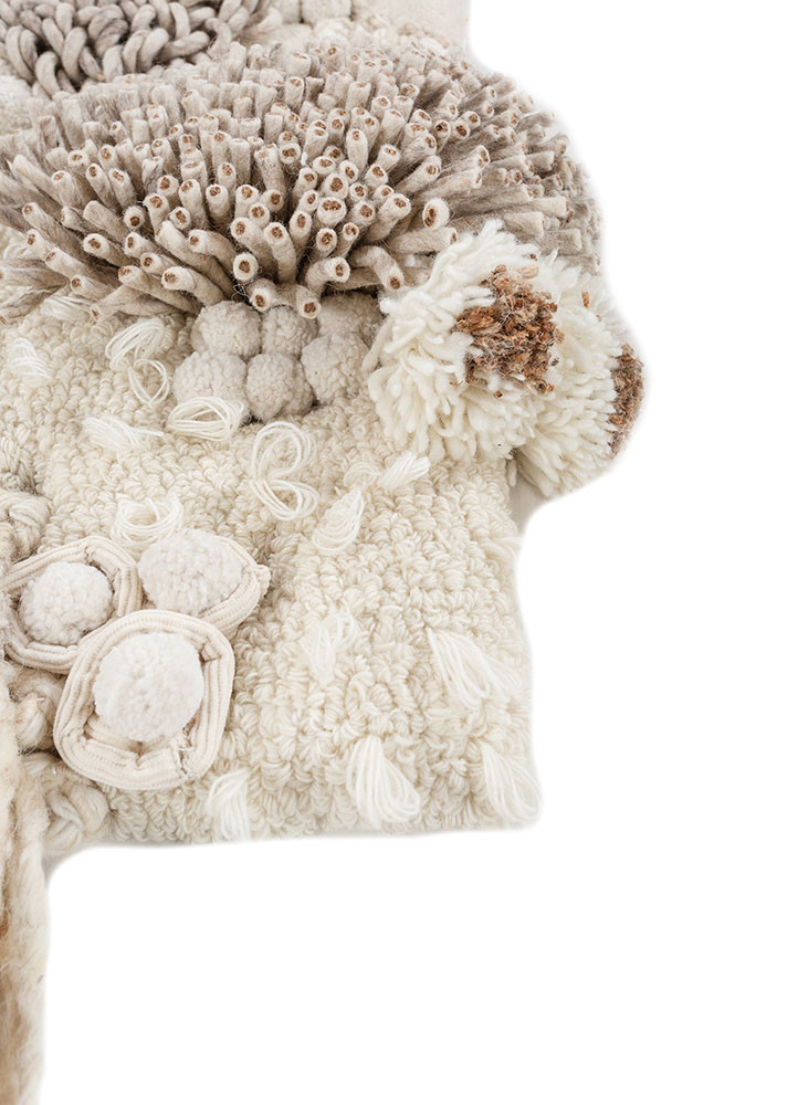 wall art ivory wool wall art WALL ART & TAPESTRY - Corner