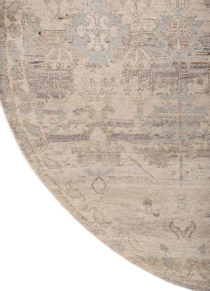 someplace in time ivory afghan wool hand knotted Rug - Corner someplace in time ivory afghan wool hand knotted Rug - Corner