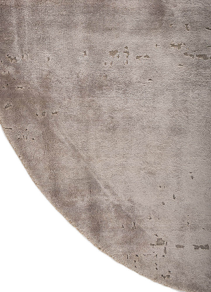 hidden by kavi grey and black wool and bamboo silk hand knotted Rug - Corner hidden by kavi grey and black wool and bamboo silk hand knotted Rug - Corner
