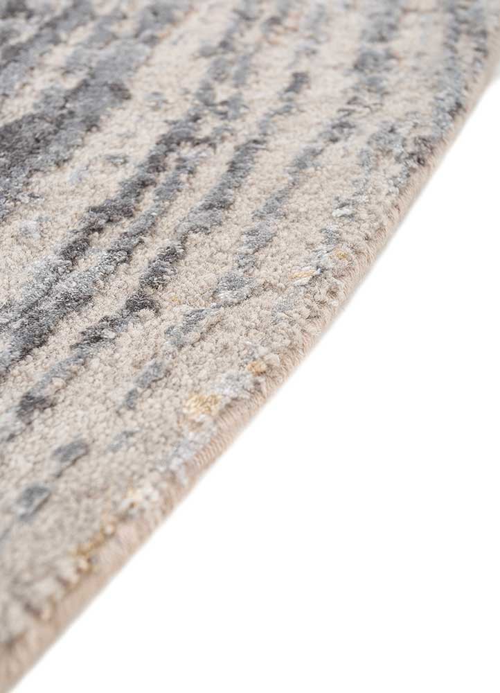 free verse by kavi red and orange wool and bamboo silk hand knotted Rug - Corner free verse by kavi red and orange wool and bamboo silk hand knotted Rug - Corner