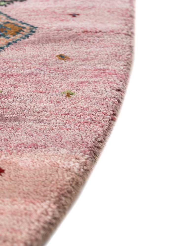 freedom manchaha pink and purple wool and bamboo silk hand knotted Rug - Corner freedom manchaha pink and purple wool and bamboo silk hand knotted Rug - Corner
