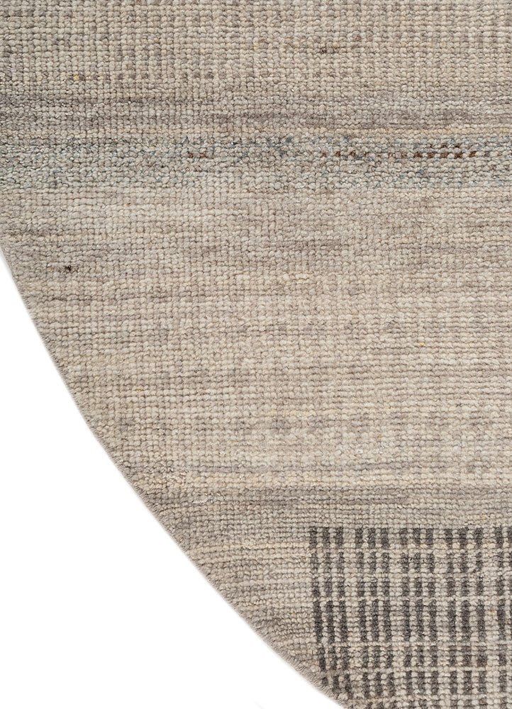 blythe blue wool hand knotted Rug - Corner blythe blue wool hand knotted Rug - Corner