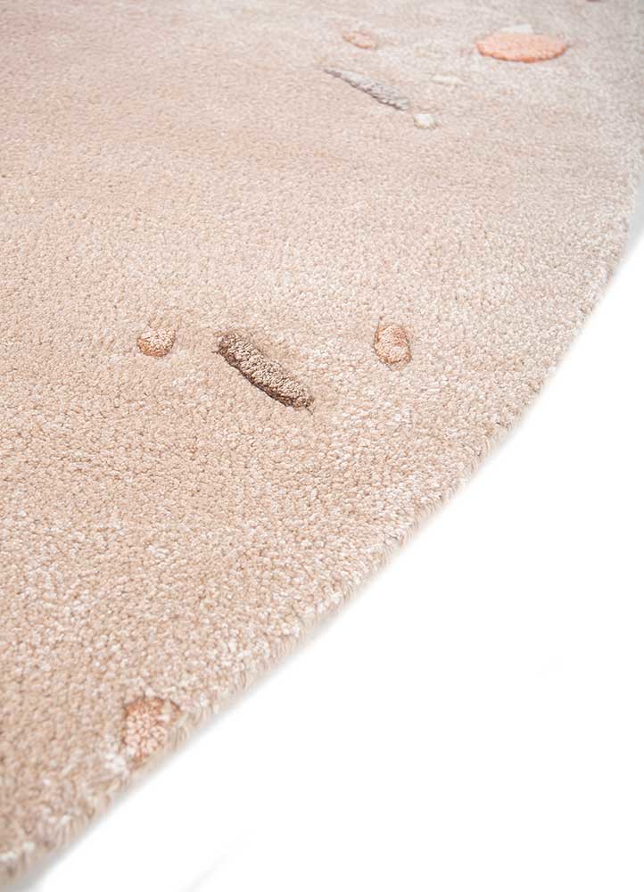 confetti red and orange wool and viscose hand tufted Rug - Corner confetti red and orange wool and viscose hand tufted Rug - Corner